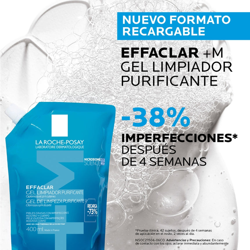 Refill La Roche Posay Effaclar Foaming Gel 400ml
