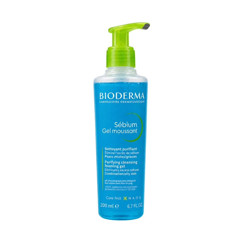 Gel Limpiador Bioderma Sébium Moussant 200 ml