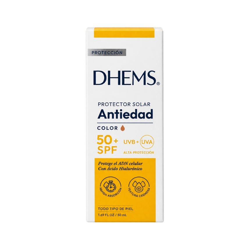 Fotoprotector con color Dhems Antiedad 50 ml