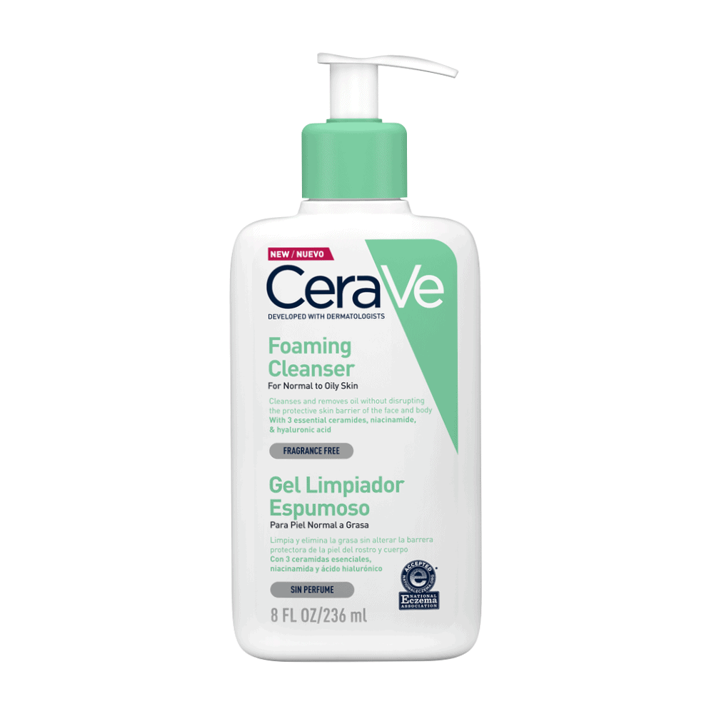 Cerave Gel Limpiador Espumoso