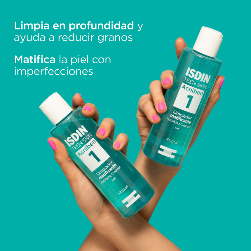 Limpiador Isdin Acniben Mattifying 200 ml