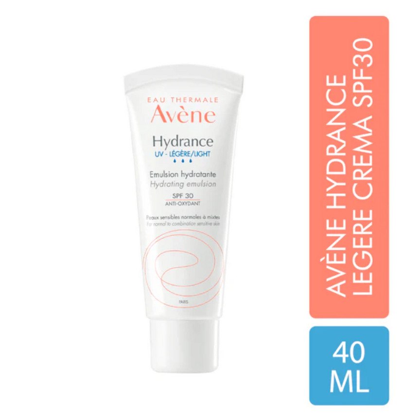 Emulsión Avène Hydrance UV Ligera SPF 30 40 ml