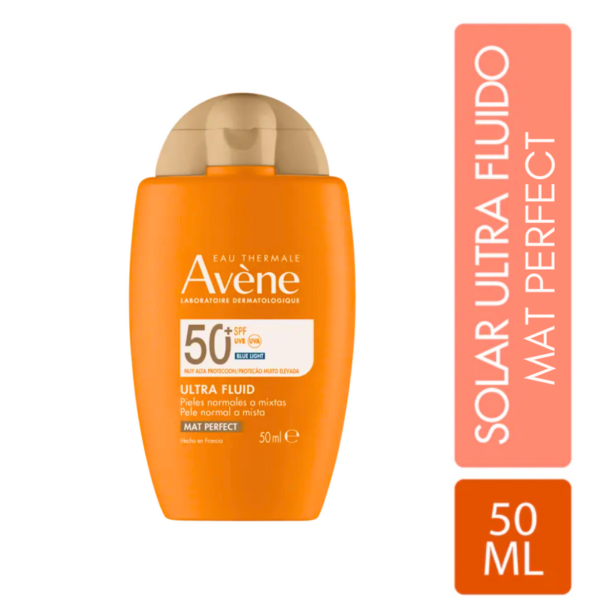 Fotoprotector Avène Ultra Fluid Mat Perfect SPF 50 50 ml