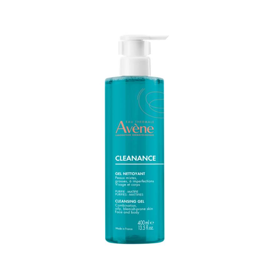 Gel Limpiador Avène Cleanance Piel Grasa Acneica