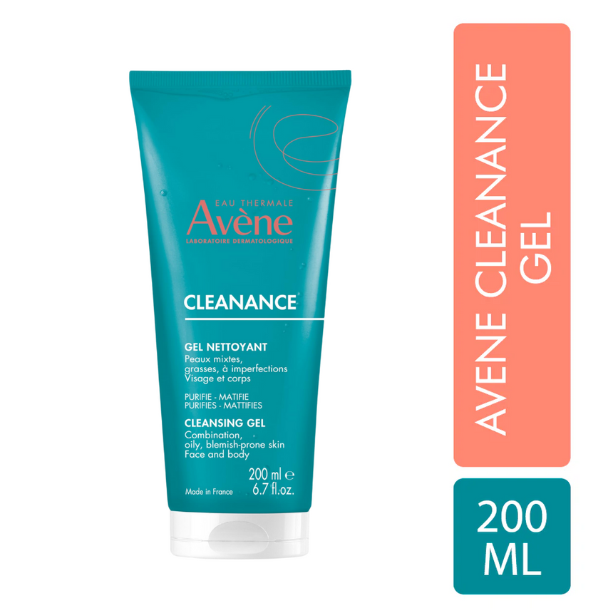 Gel Limpiador Avène Cleanance Piel Grasa Acneica