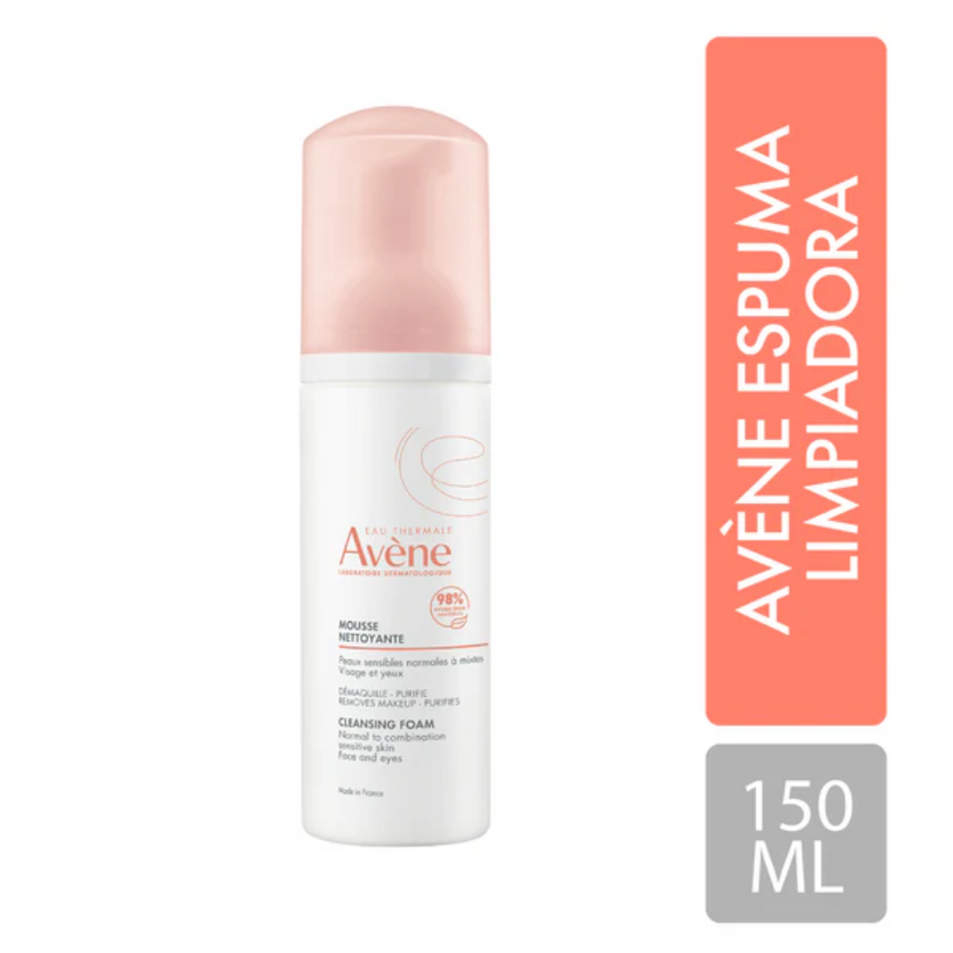 Espuma Limpiadora Avène 150 ml
