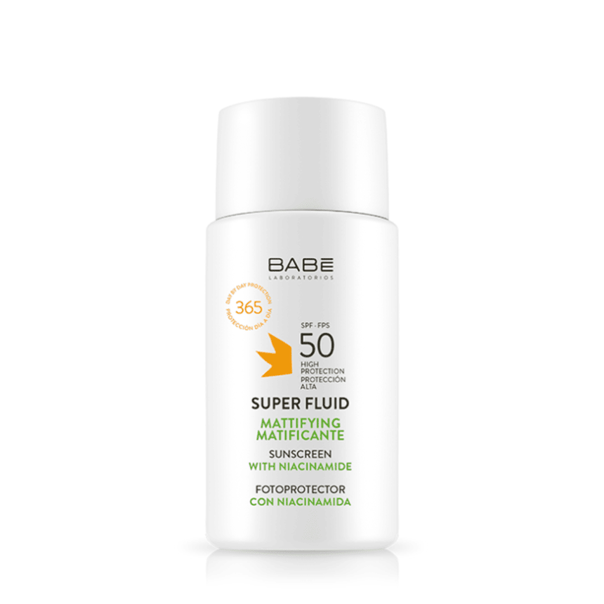 Babé Super Fluid Matificante SPF50 50 ml.