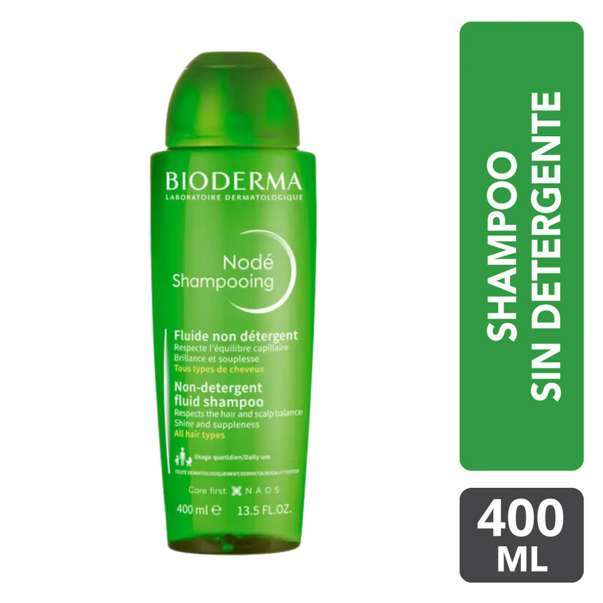 Bioderma Nodé Shampoo Fluido 400 ml.