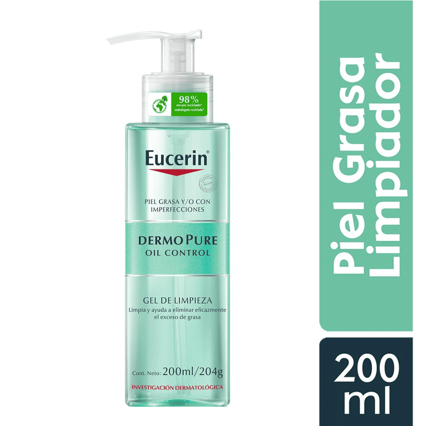 Gel Limpiador Eucerin Dermopure Oil Control