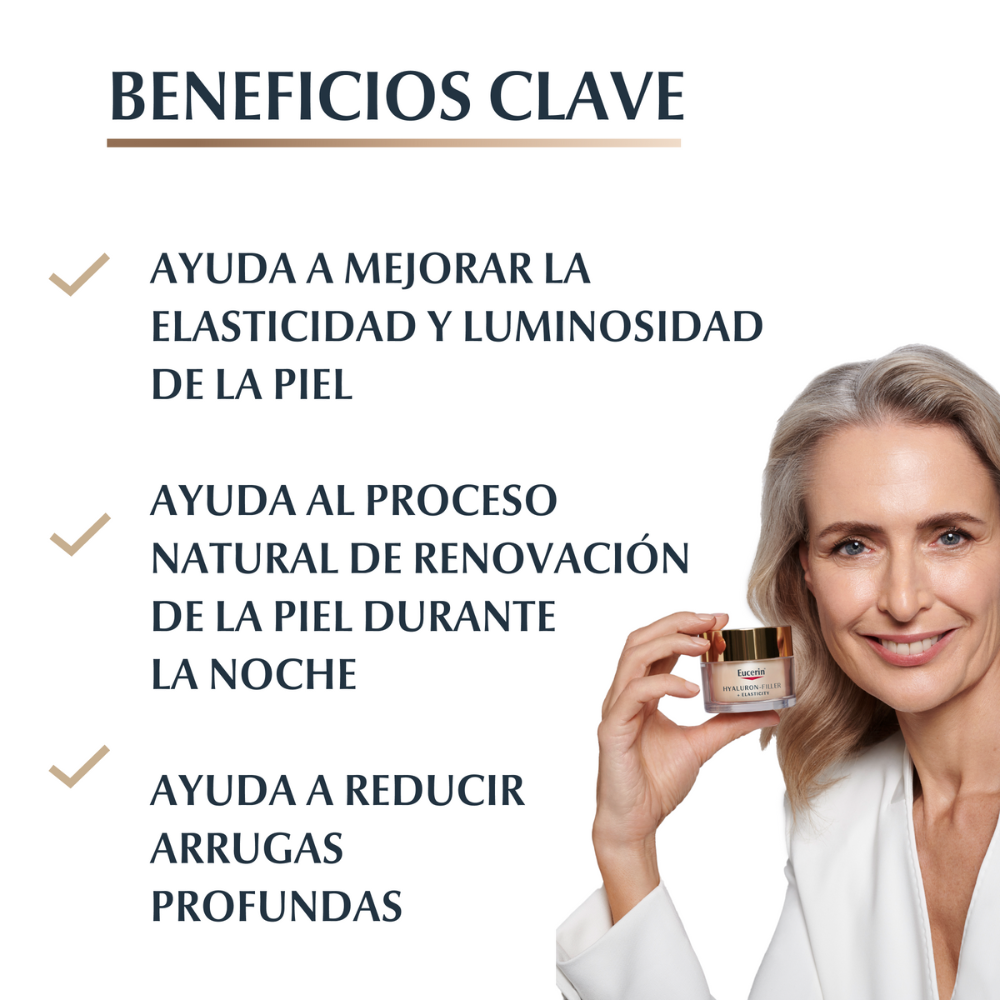 Eucerin ELASTICITY FILLER Cuidado de Noche 50 ml.