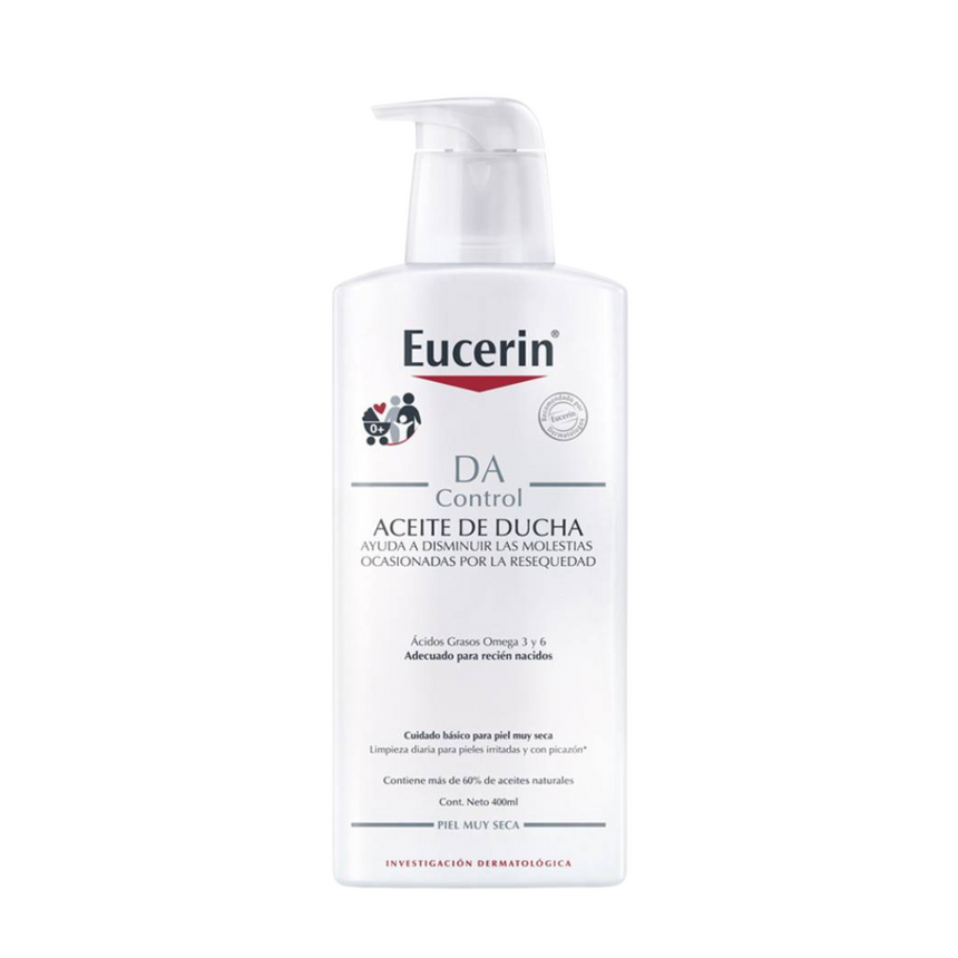 Eucerin DA Control Aceite de Ducha 400 ml.