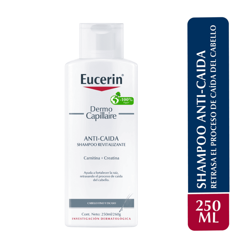 Eucerin DermoCapillaire Shampoo Anticaída 250 ml.