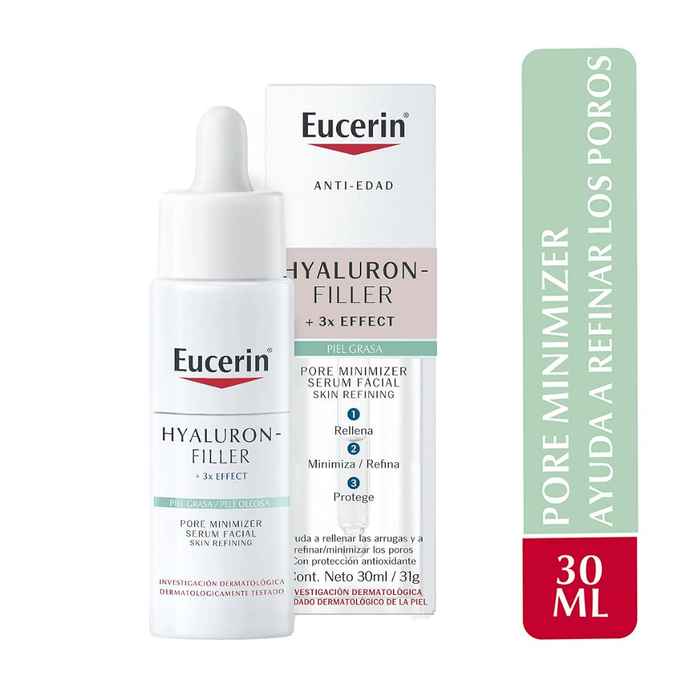 Eucerin Hyaluron Filler Pore Minimizer Serum Facial 30 ml.