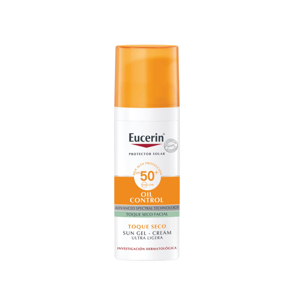 Eucerin Sun Facial Oil Control Toque Seco SPF50 50 ml.