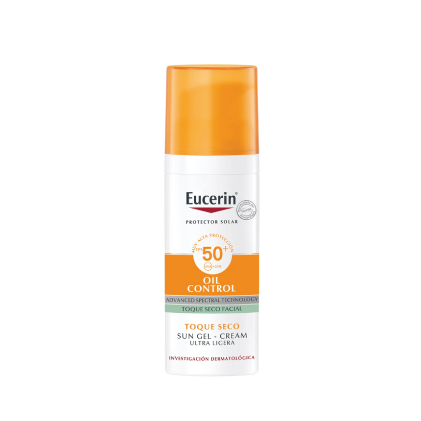 Eucerin Sun Facial Oil Control Toque Seco SPF50 50 ml.