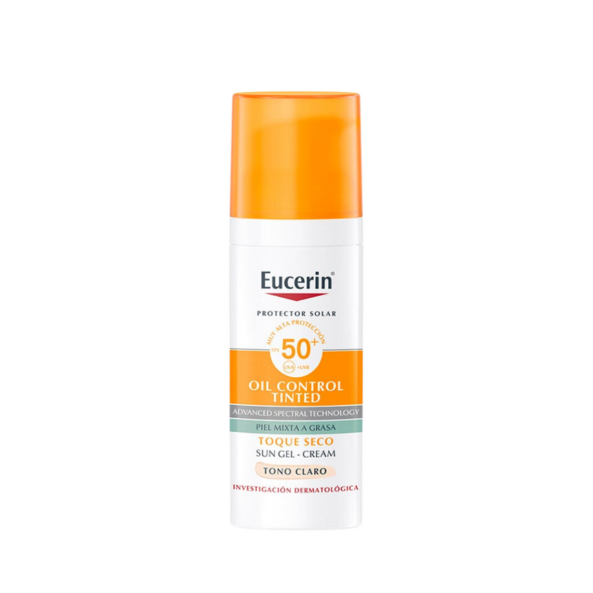 Fotoprotector Tono Claro Eucerin Oil Control SPF 50 50 ml
