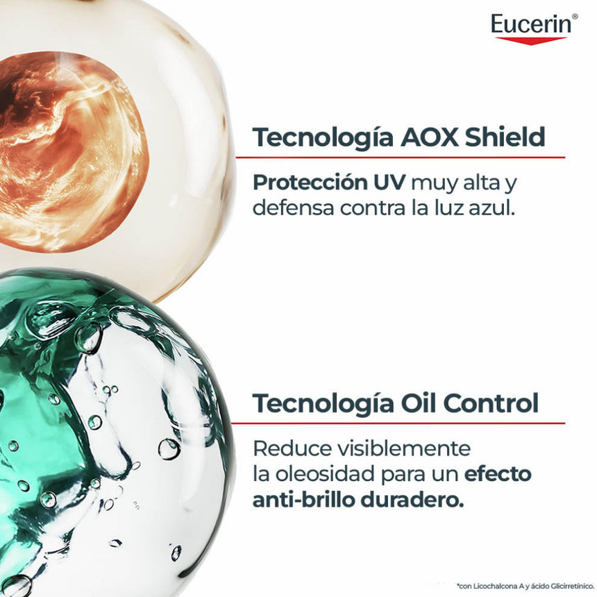 Fotoprotector Eucerin Oil Control SPF 50 50 ml