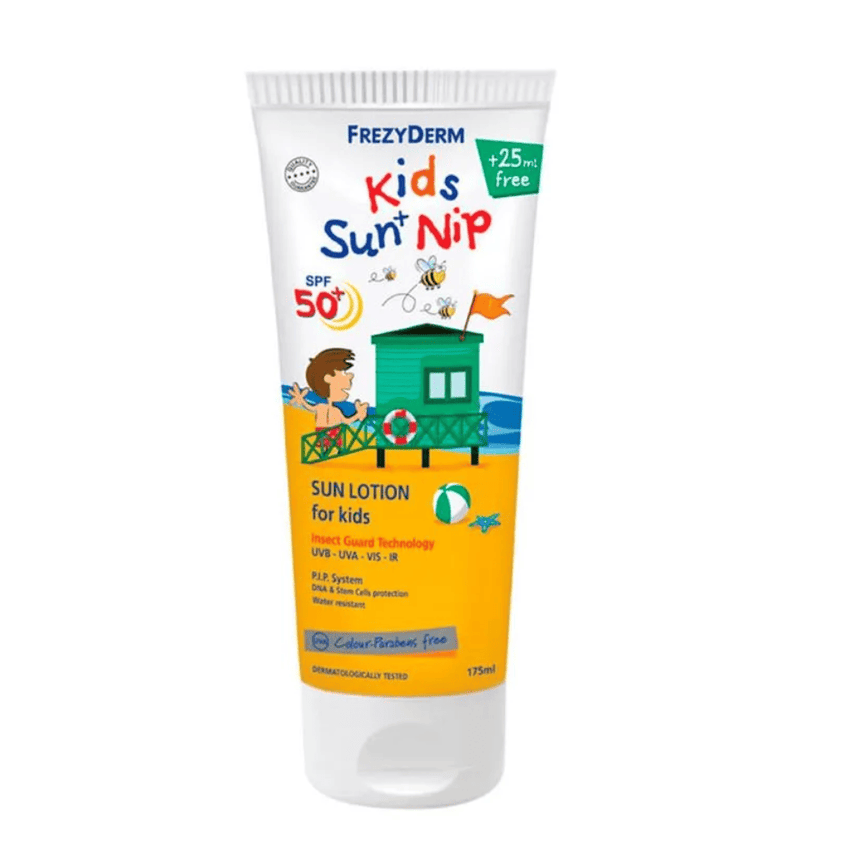 Frezyderm Kids Sun + Nip SPF 50+ x 175 ml.