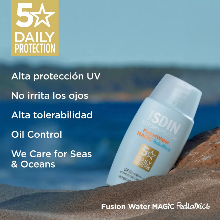 Fotoprotector Isdin Fusion Water Magic Pediatrics 50 ml