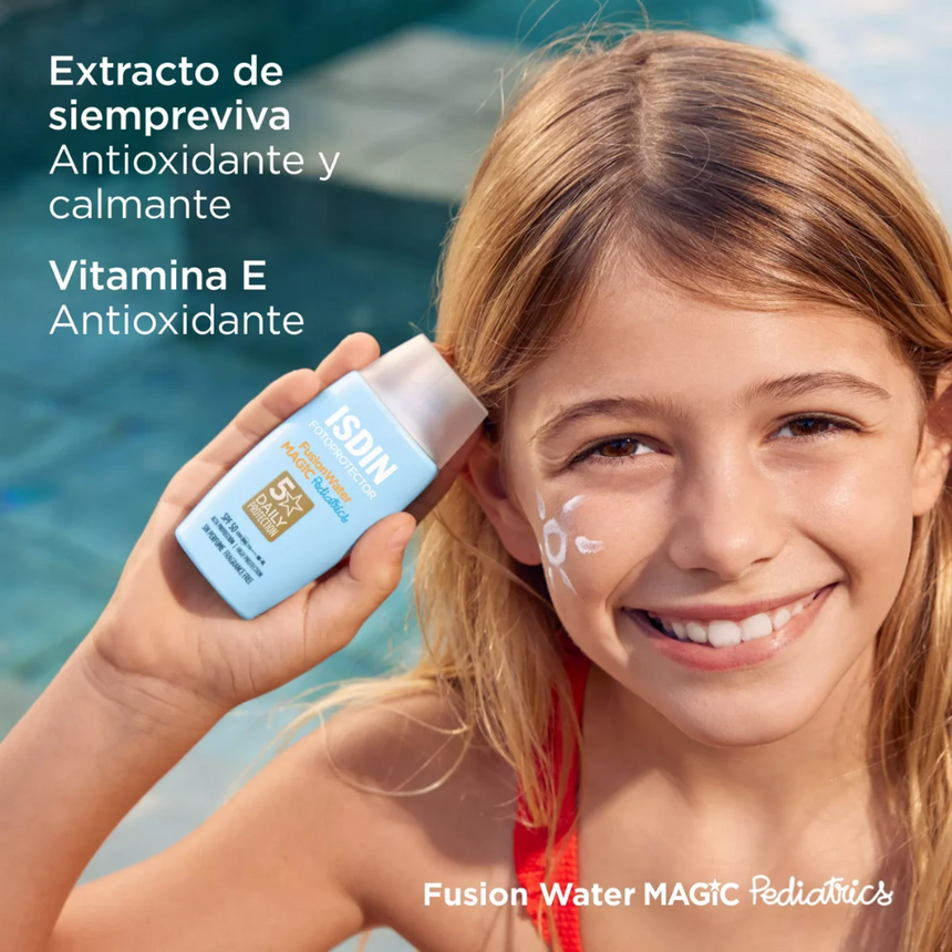 Fotoprotector Isdin Fusion Water Magic Pediatrics 50 ml