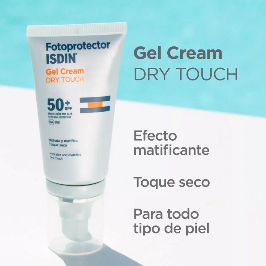 Fotoprotector Isdin Gel Cream Dry Touch 50 ml