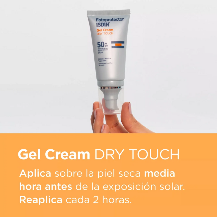 Fotoprotector Isdin Gel Cream Dry Touch 50 ml