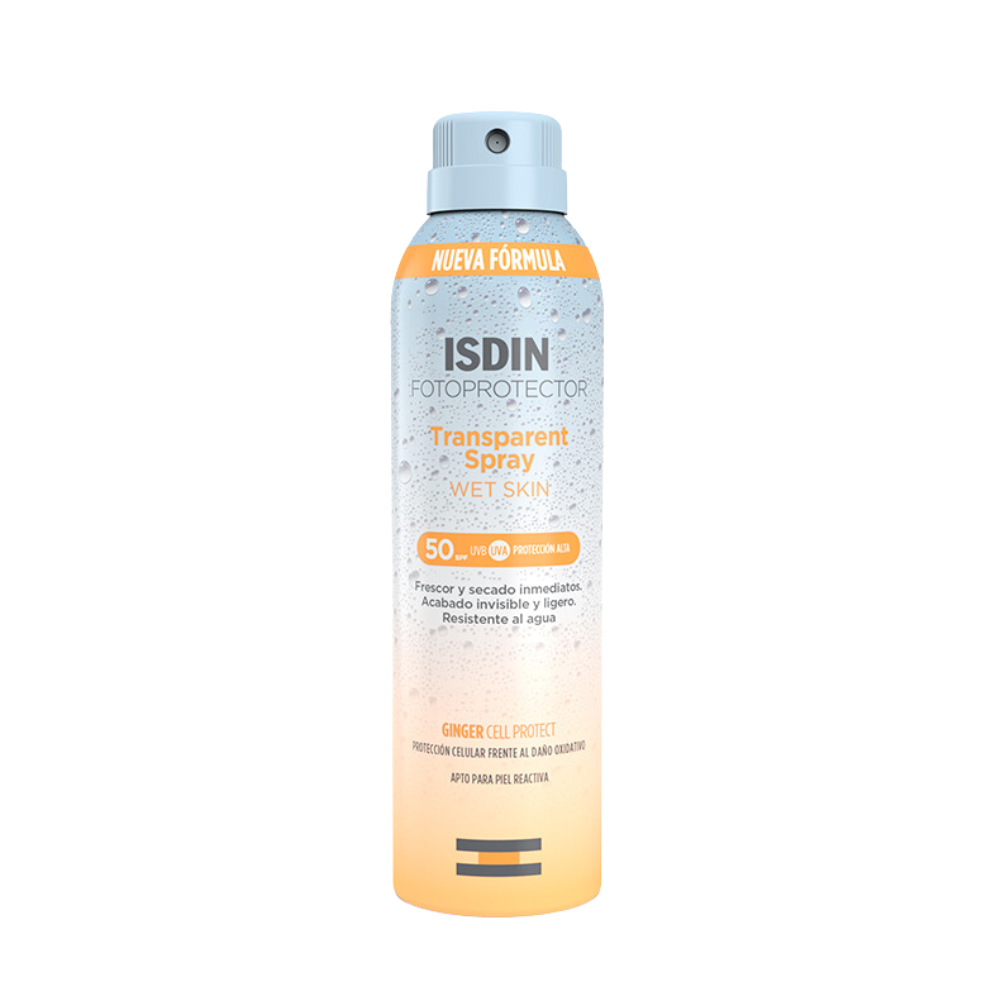 Isdin Fotoprotector Transparent Spray Wet Skin 250 ml.
