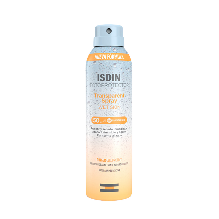 Isdin Fotoprotector Transparent Spray Wet Skin 250 ml.