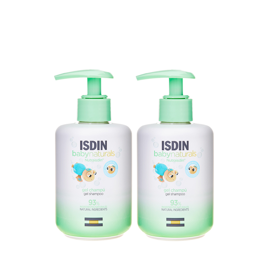 Isdin Pack Dúo Baby Naturals Gel Champu 200 ml.