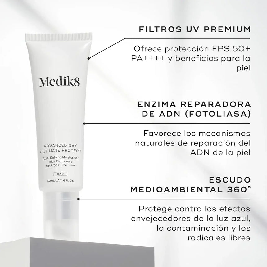 Medik8 Advanced Day Ultimate Protect SPF50+ 50 ml.