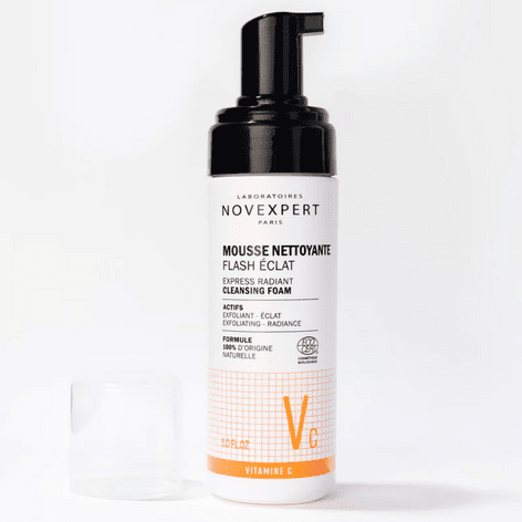 Novexpert Espuma Limpiadora Flash Eclat con Vitamina C 150 ml.