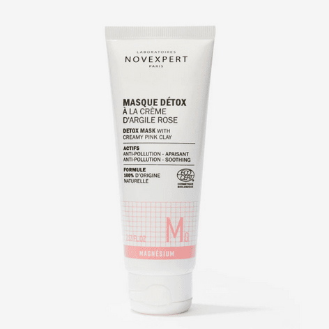Novexpert Mascarilla Detox con arcilla rosa y Magnesio 60 ml