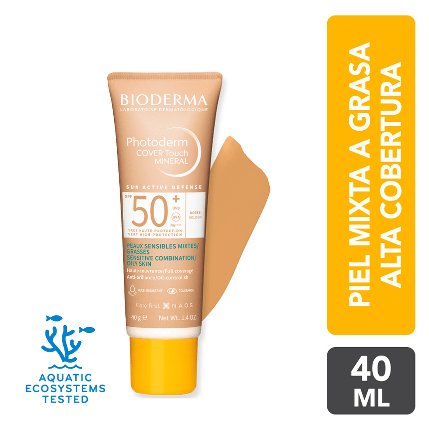 Fotoprotector Doree Bioderma Photoderm Cover Touch SPF 50 40 g