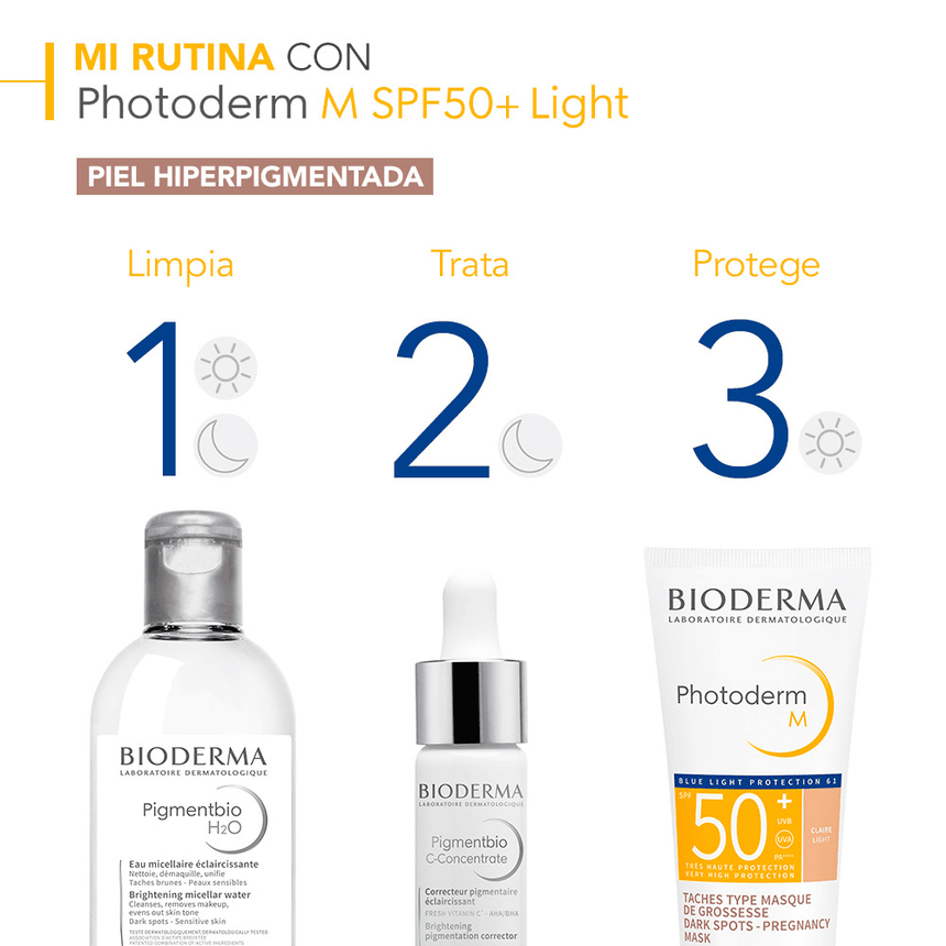Fotoprotector Bioderma Photoderm M SPF 50+ Color 40 ml