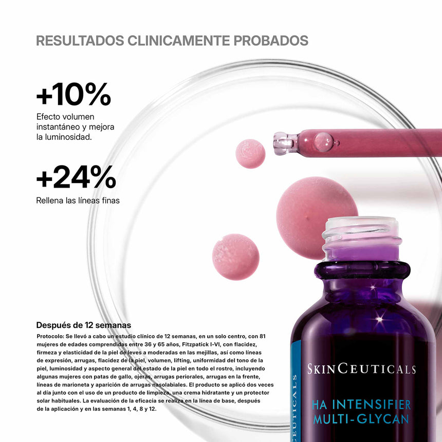 Skinceuticals Serum de Ácido hialurónico HA Intensifier Multi-Glycan 30 ml.