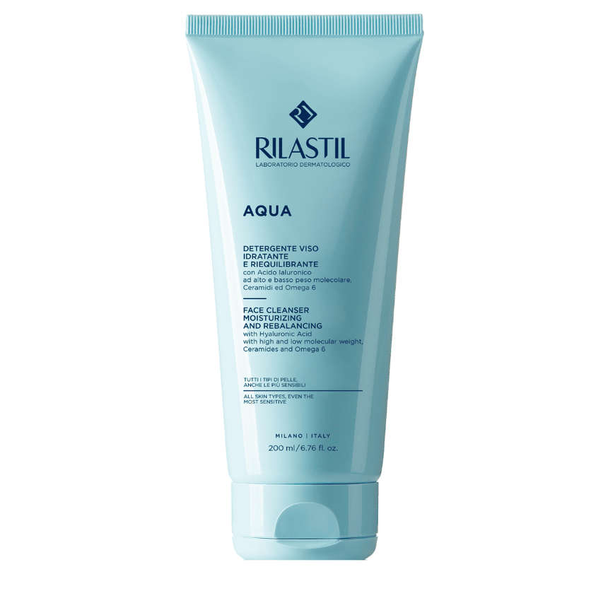 Rilastil Aqua Limpiador Facial Hidratante y Re-equilibrante
