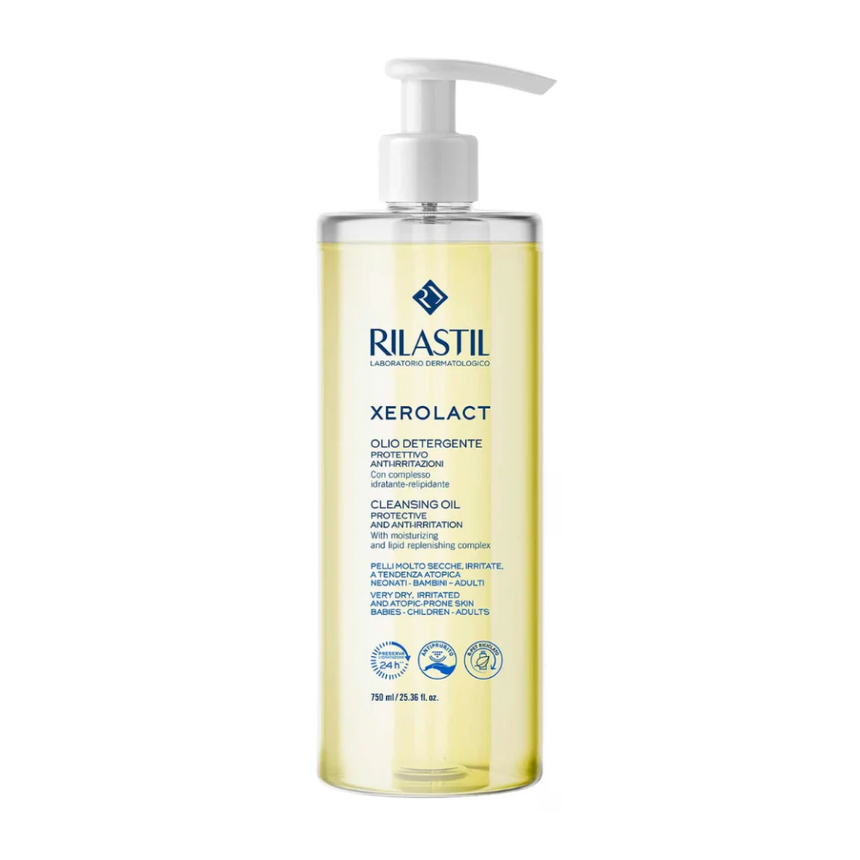 Rilastil Xerolact Limpiador Corporal en Aceite 750 ml.
