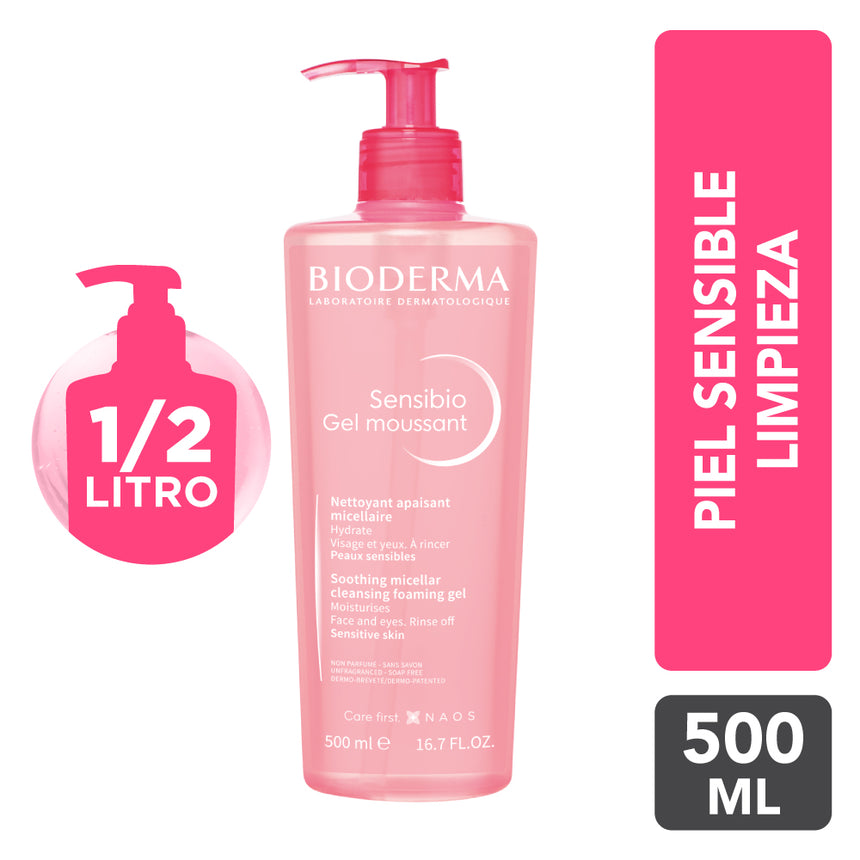 Gel Limpiador Bioderma Sensibio Gel Moussant