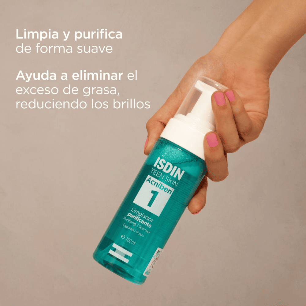 Isdin Teen Skin Acniben Limpiador Purificante 150 ml.