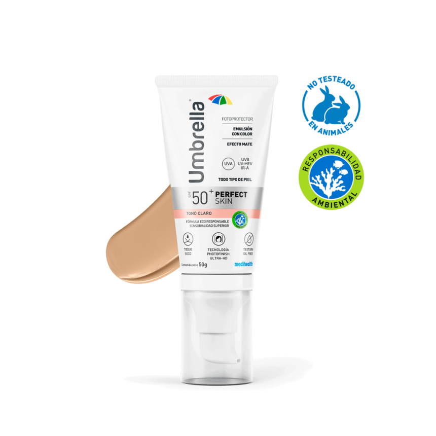 Fotoprotector Umbrella Perfect Skin Tono Claro SPF 50+ 50 g