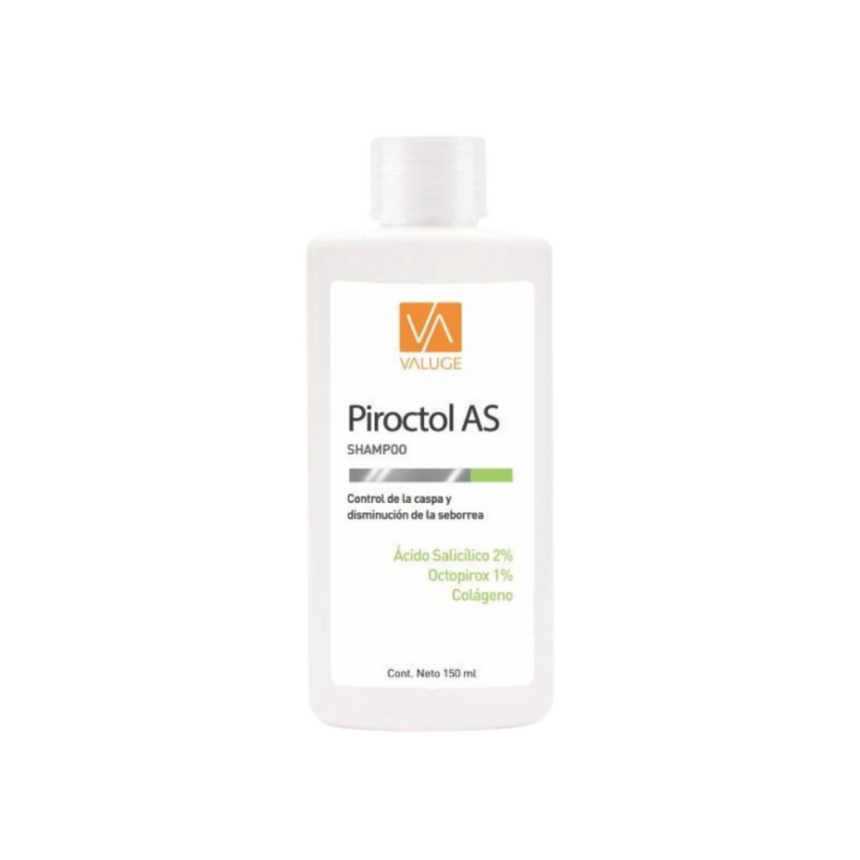 Valuge Piroctol AS Shampoo Anticaspa 150 ml.