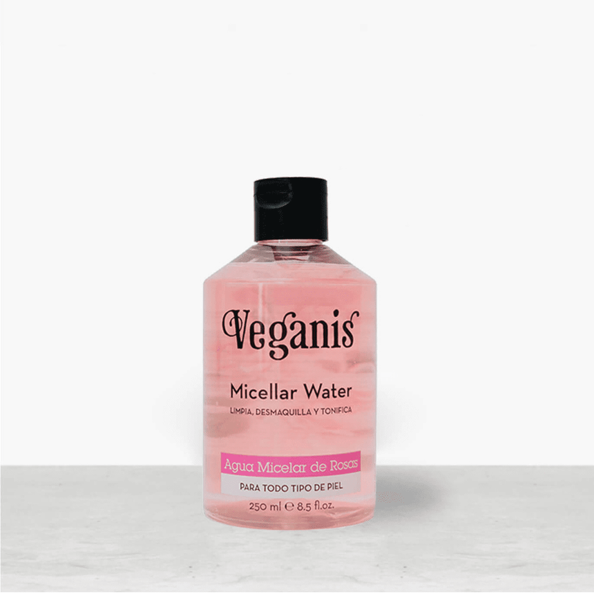 Veganis Agua Micelar de Rosas 250 ml.