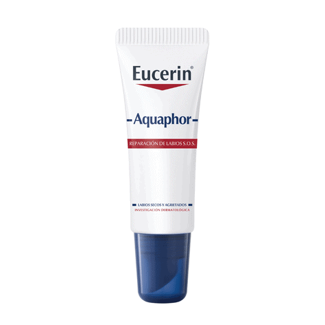 Eucerin Aquaphor Reparador de Labios SOS 10 ml.