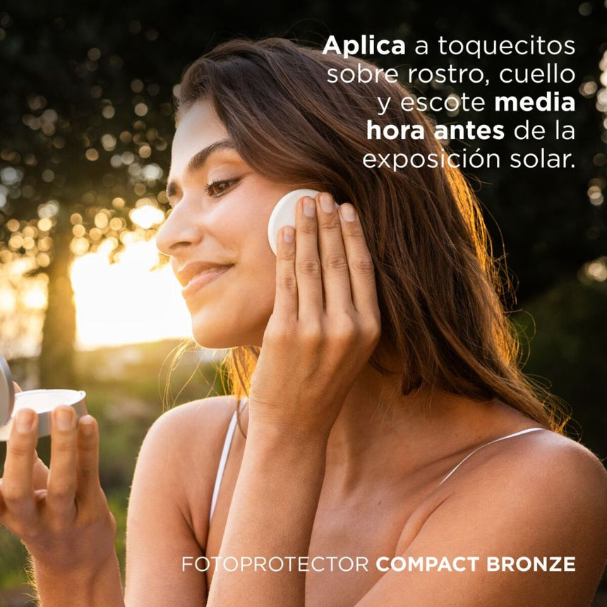 Fotoprotector Isdin Compacto Bronze SPF 50+ 10 g
