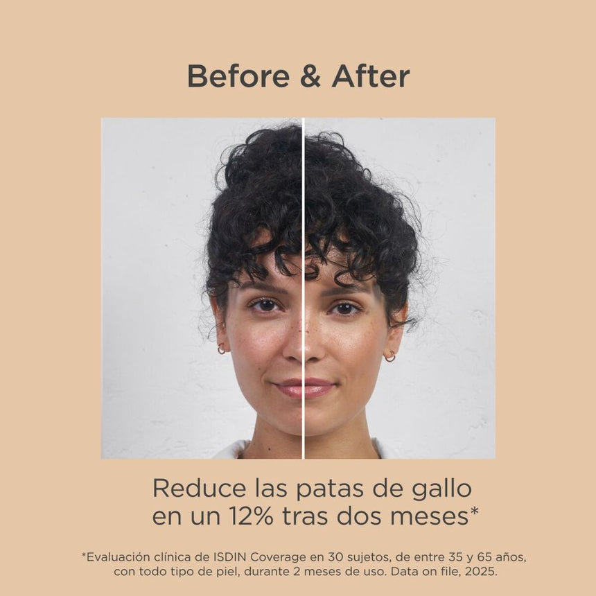 Base de maquillaje ISDIN Coverage SPF 50+ Golden 30 g