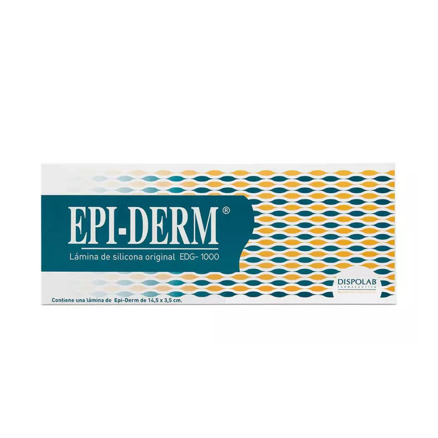 Epiderm Lámina de Silicona EDG-1000 (14.5 X 3.5 cm)