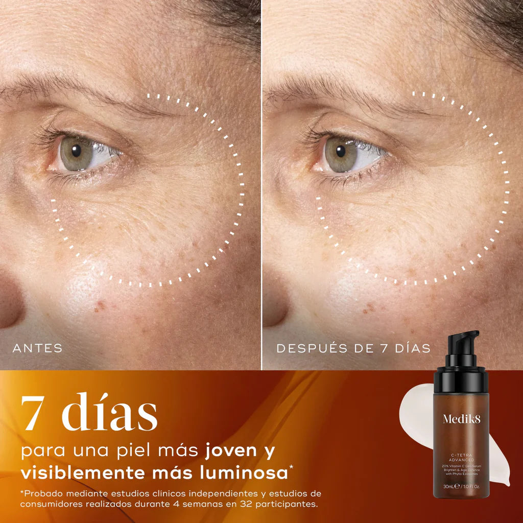 Gel-Serum C-Tetra® Advanced 20% Vitamina C + Exosomas