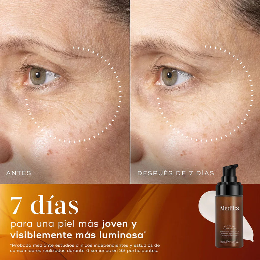 Gel-Serum C-Tetra® Advanced 20% Vitamina C + Exosomas