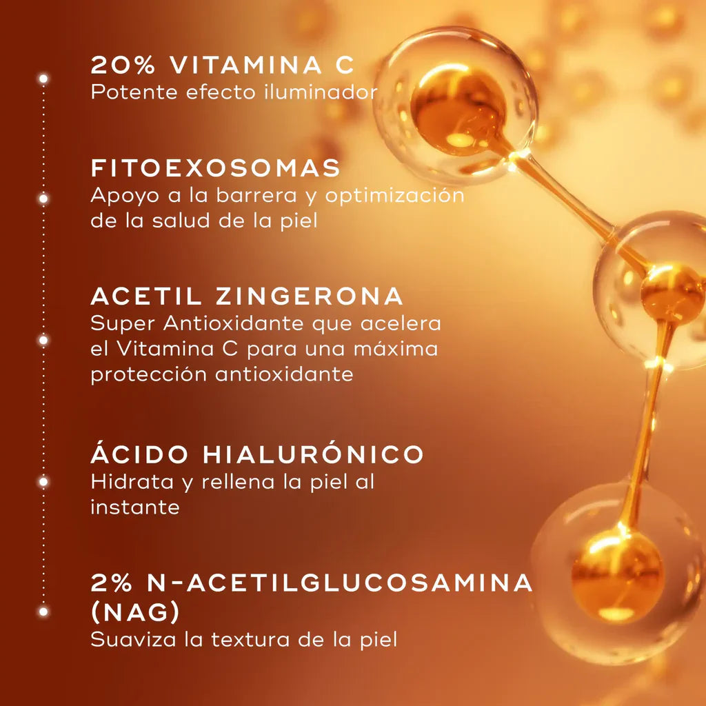 Gel-Serum C-Tetra® Advanced 20% Vitamina C + Exosomas
