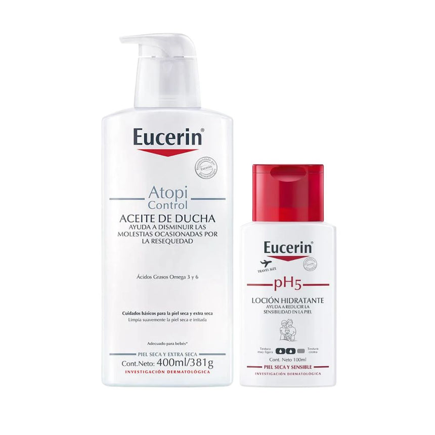 Pack Eucerin Limpieza Corporal Piel Sensible